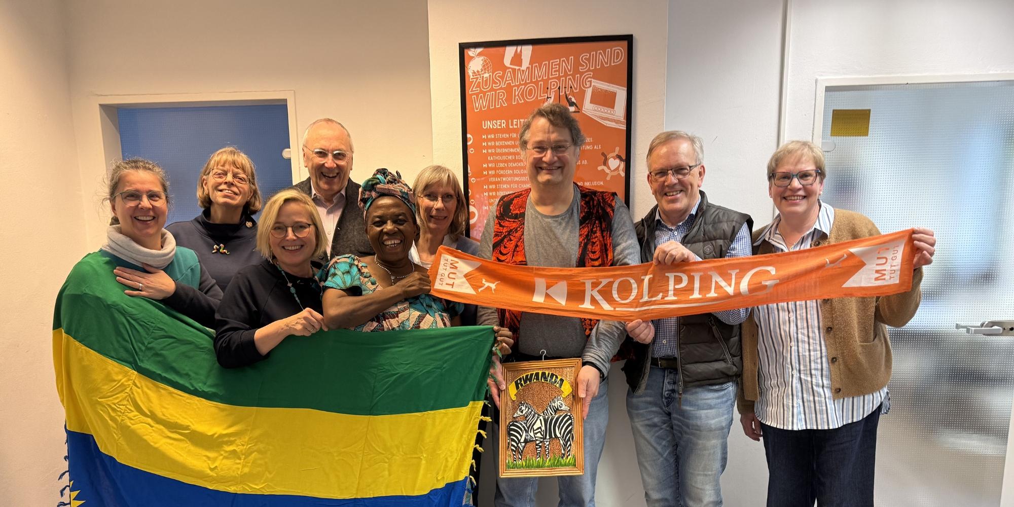 Dancille Mujawamariya zu Gast im Kolpingzentrum