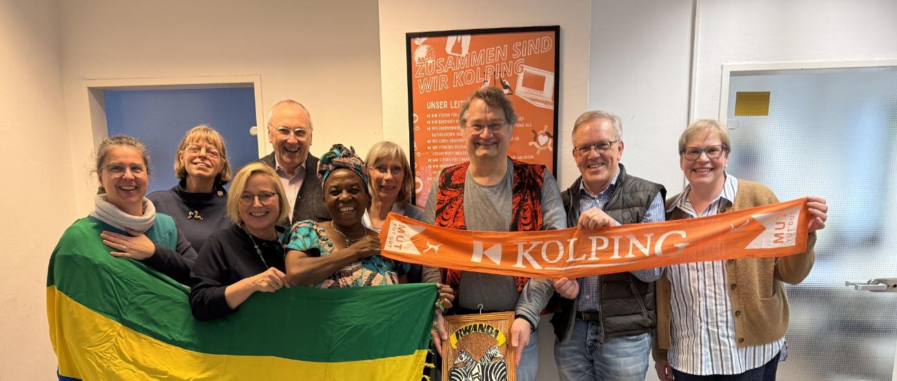 Dancille Mujawamariya zu Gast im Kolpingzentrum