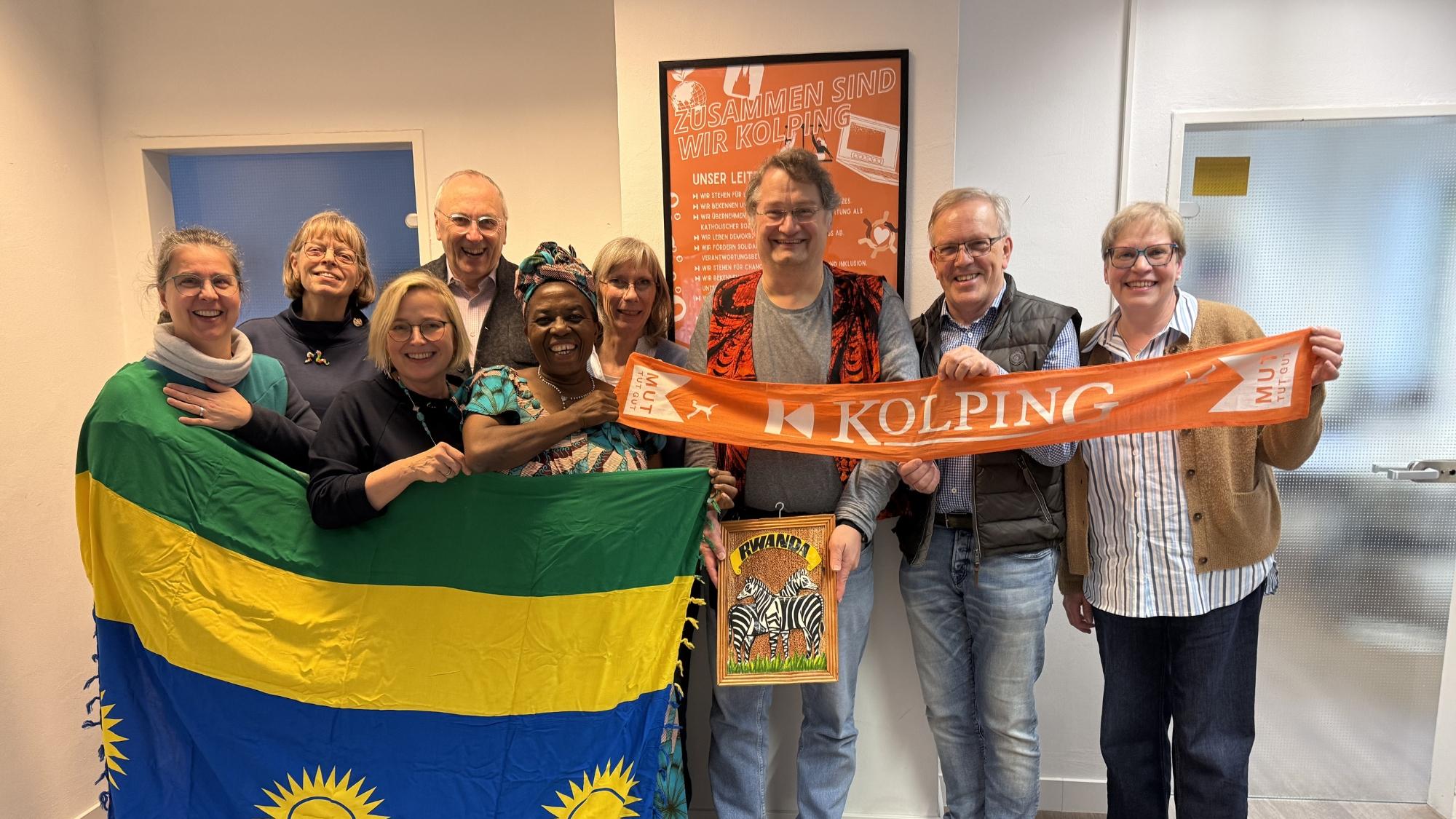 Dancille Mujawamariya zu Gast im Kolpingzentrum