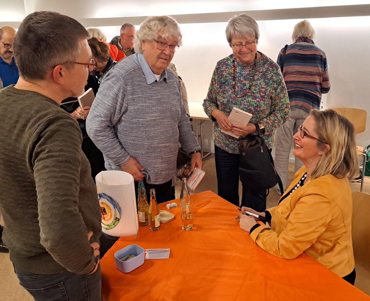 Yvonne Willicks im Gespräch