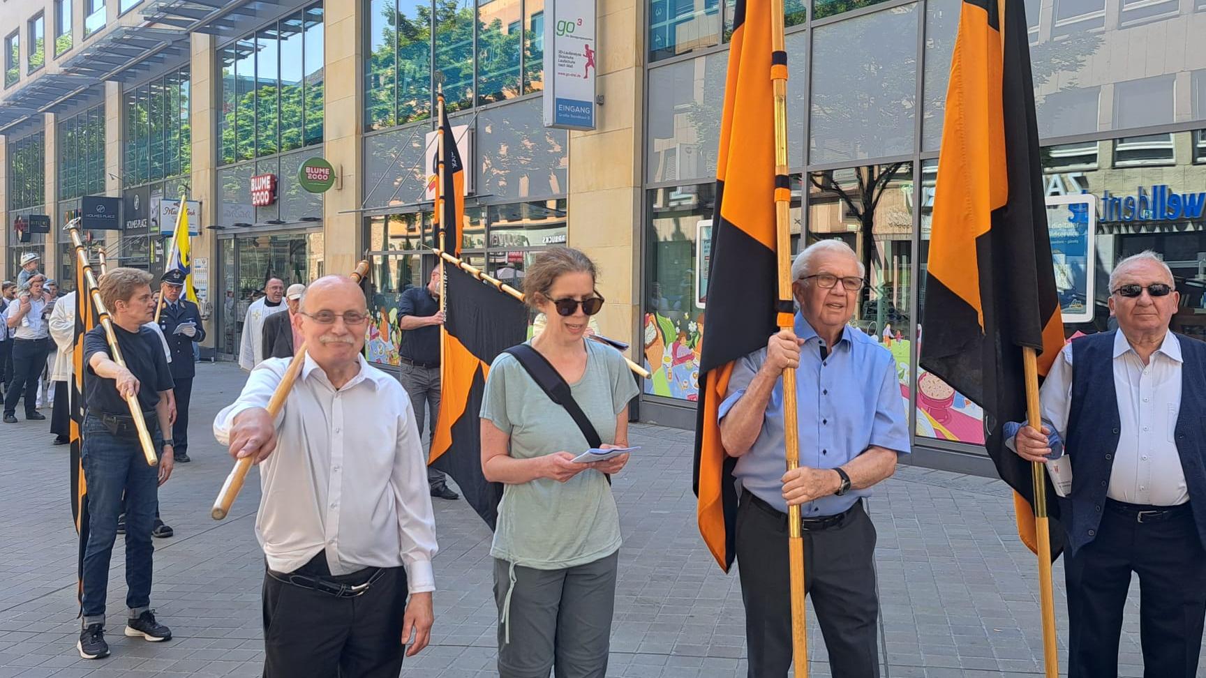 Kolpingbanner Fronleichnam