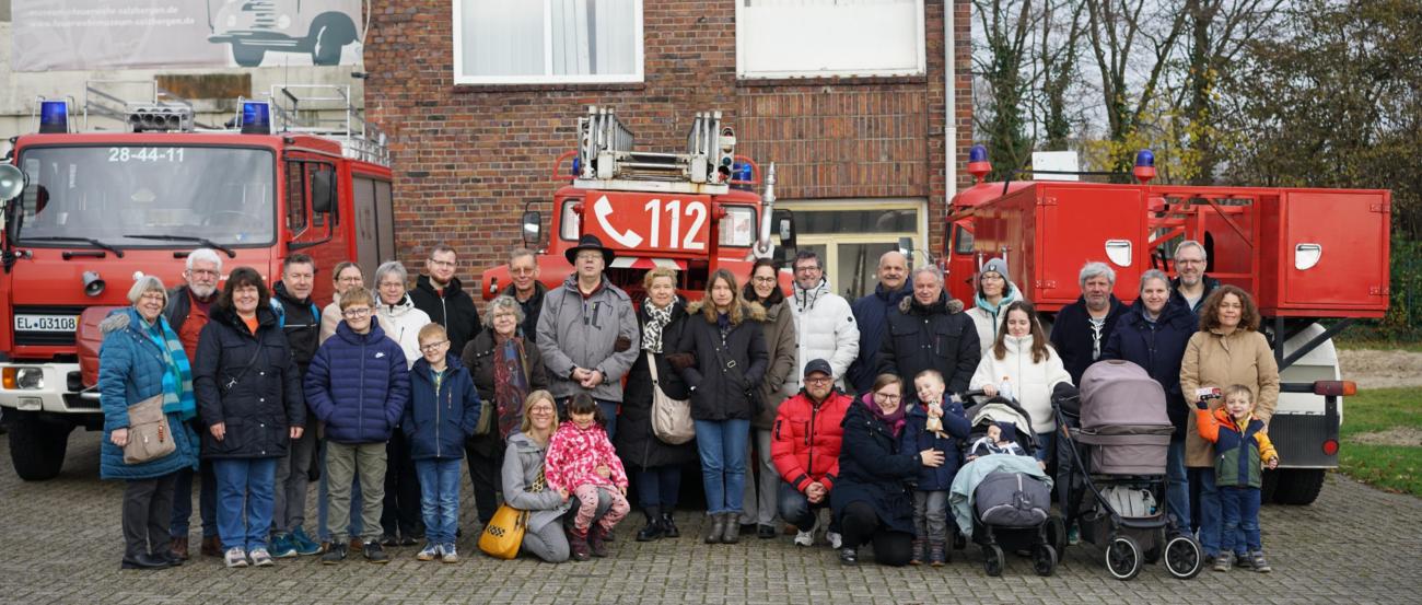 Feuerwehrmuseum Salzbergen Gruppenfoto