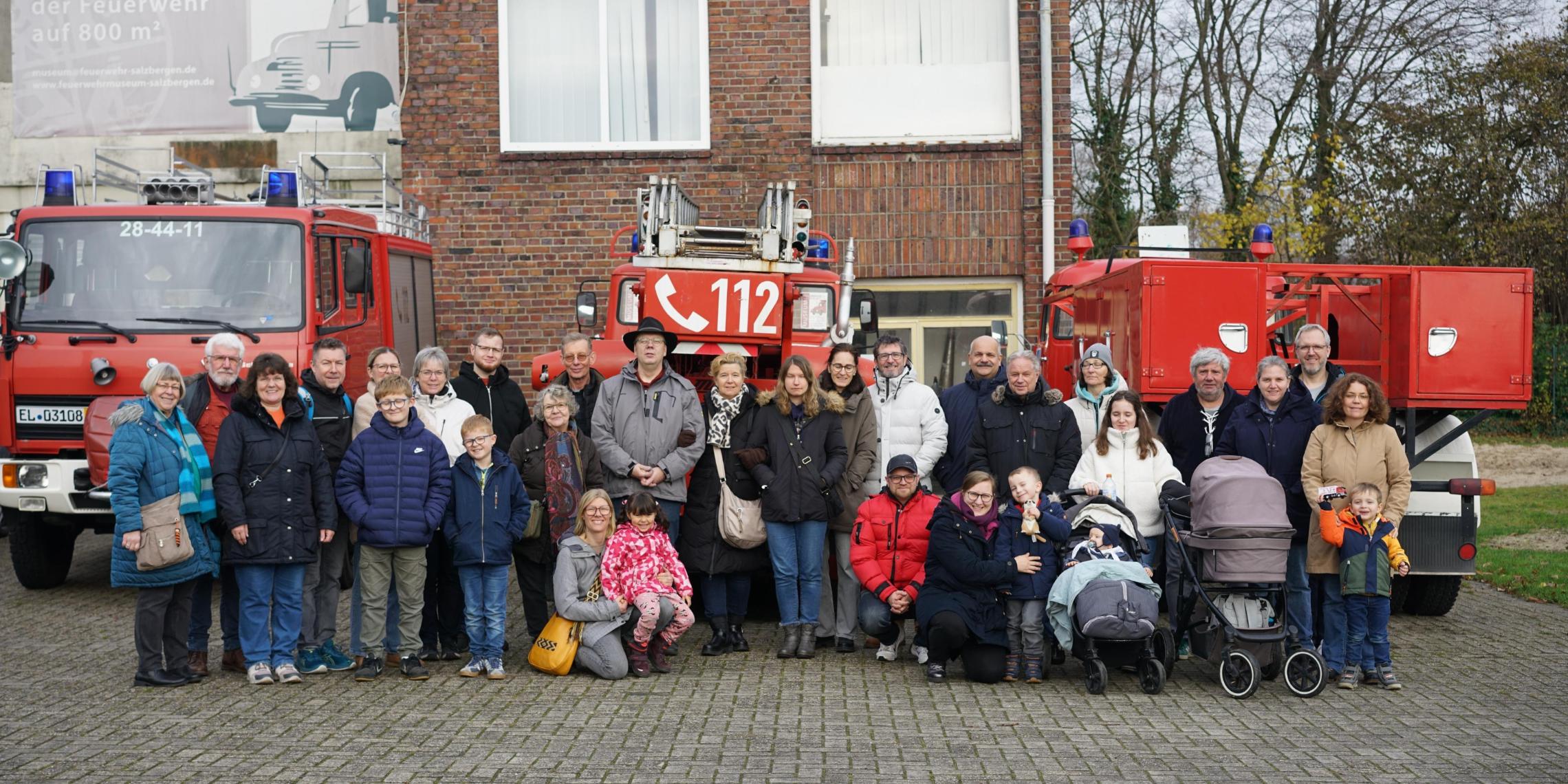 Feuerwehrmuseum Salzbergen Gruppenfoto