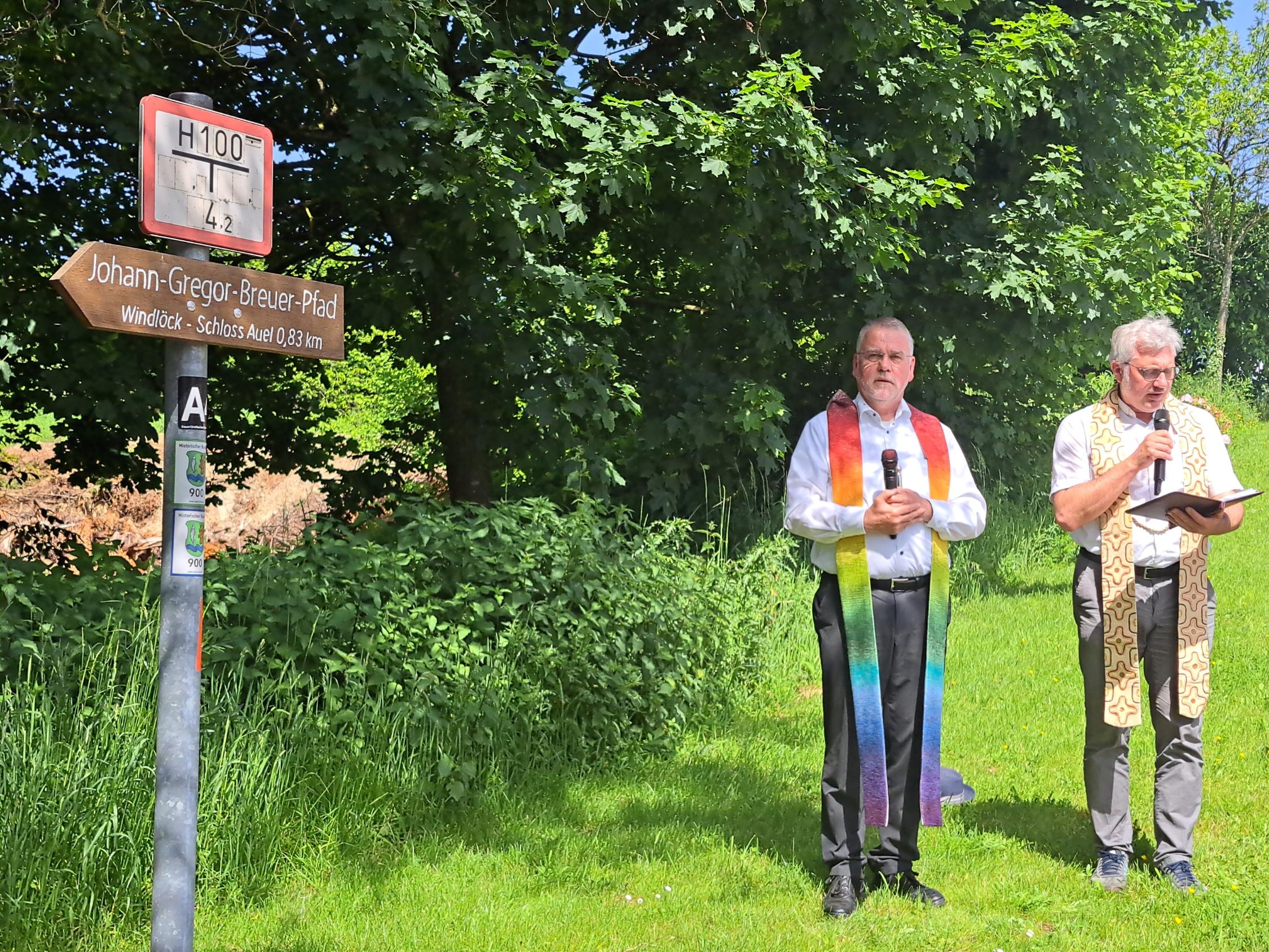 Einweihung des Johann-Gregor-Breuer-Pfades