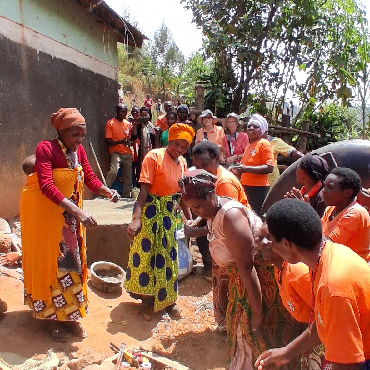 Bauarbeiten Ruanda (c) Kolping DV Köln Bauarbeiten Ruanda