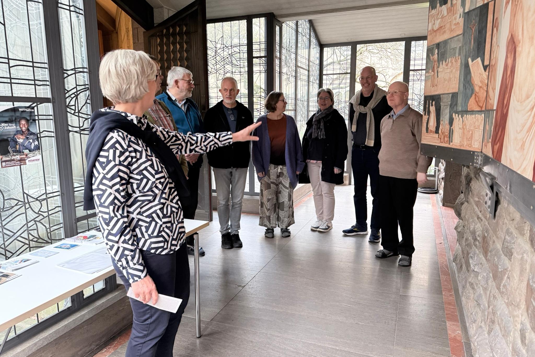 Edith Stein Kapelle Gruppenfoto