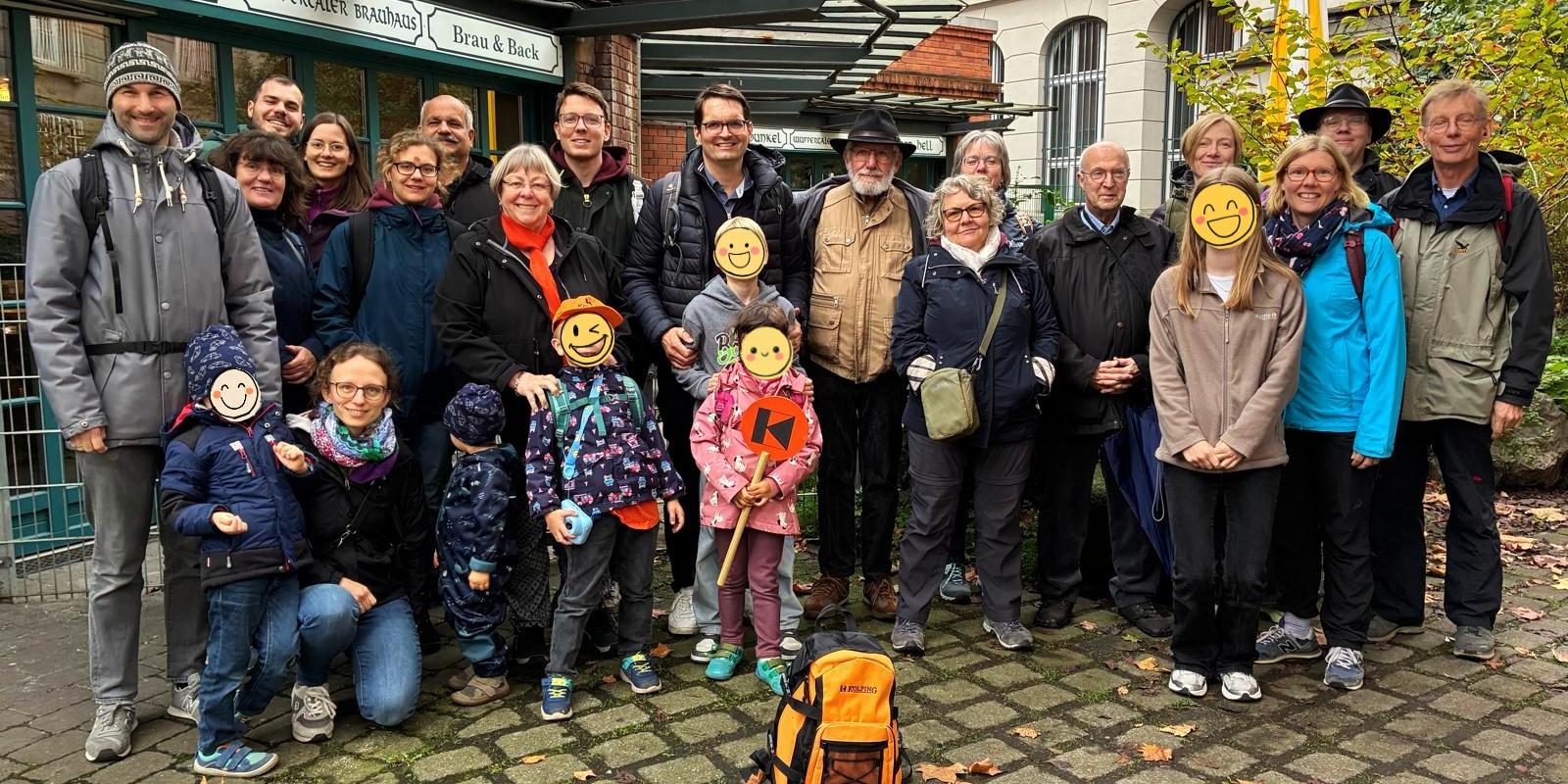 Familienausflug Vennhausen Gruppenbild Familienausflug Vennhausen