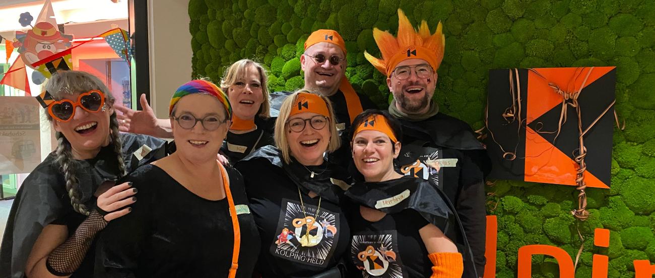 Kolpinghelden beim Karneval