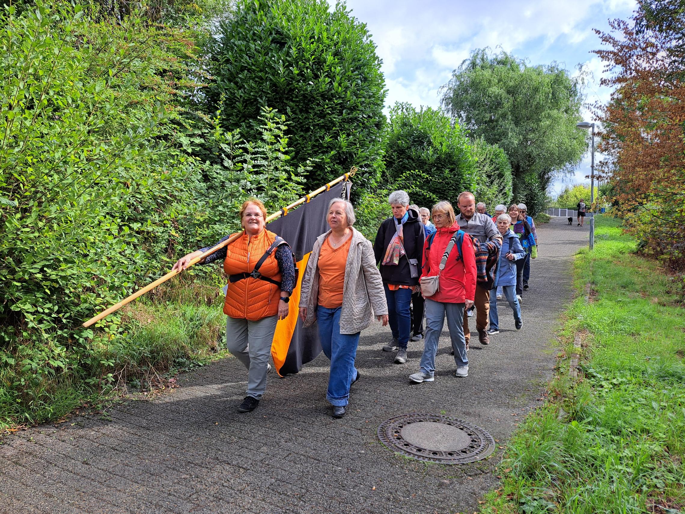 Fusspilgergruppe